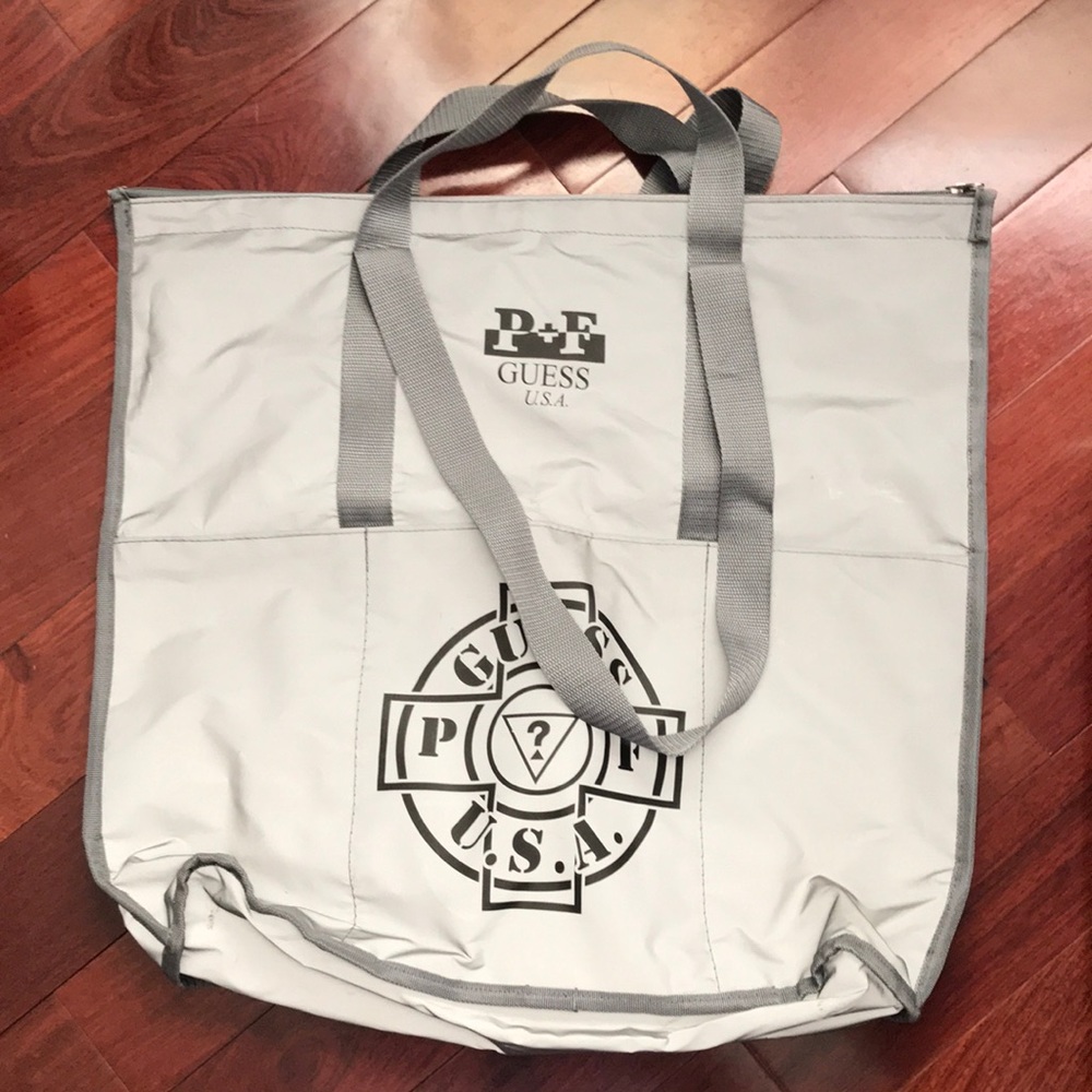 Guess Reflective tote bag
